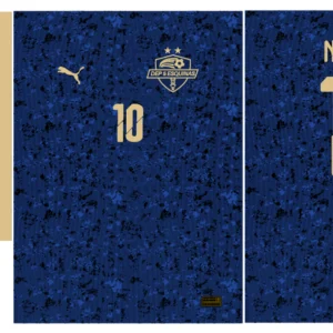 5 esquinas Grunge Blue