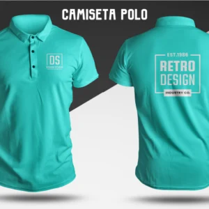 Mockup Jersey Polo - logo-PSD
