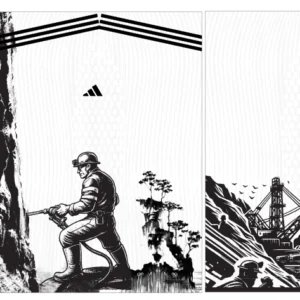 Pattern Minero Blanco